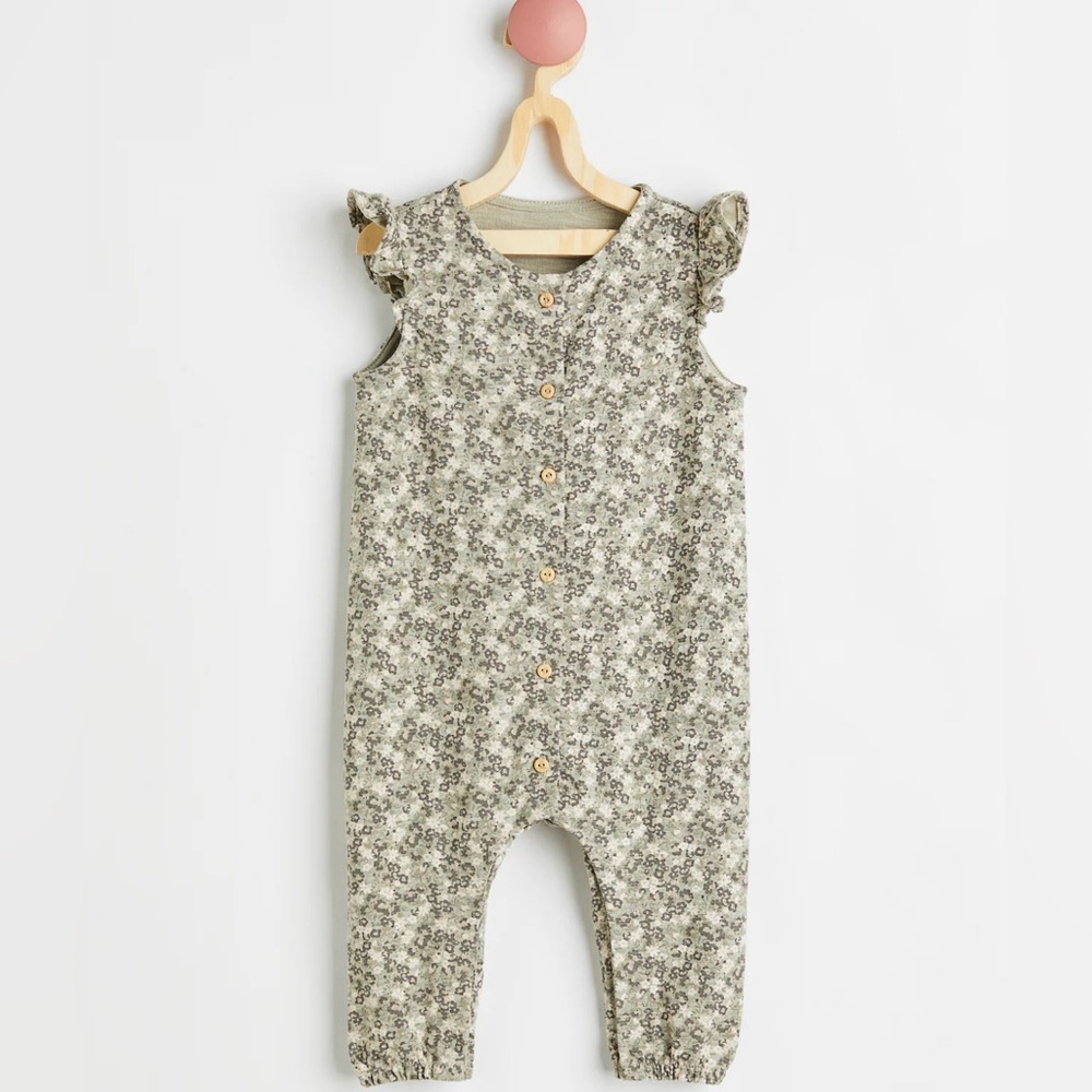 H&M Slub Jersey Romper Suit 6-9 Mo.